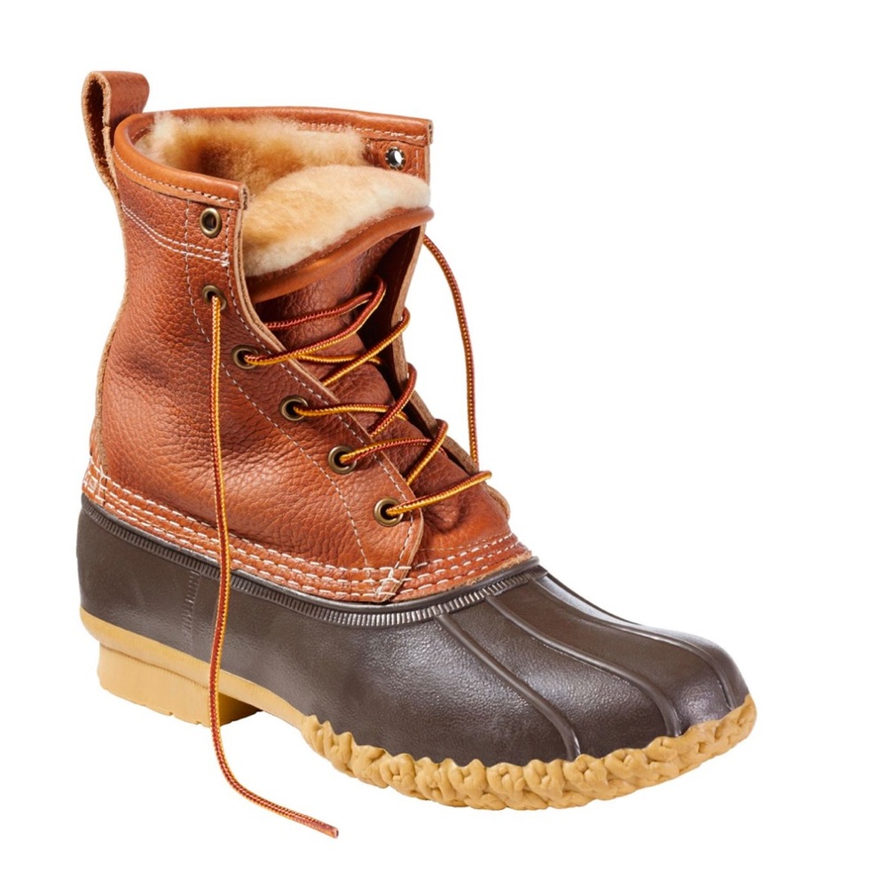 L.L.Bean Shearling Lined Bean Boots